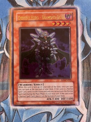 EU VLP Destiny Hero - Diamond Dude (UTR) EOJ-EN003 Enemy of Justice Unlimited-image