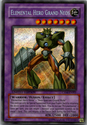 2008 #CT04-EN001 Elemental Hero Grand Neos *Slight Corner Bend-image