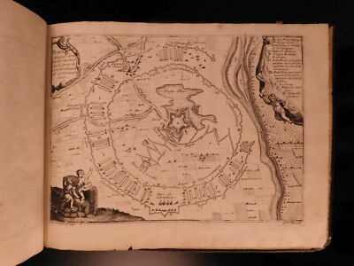 1690 Nicolas de FER French Fortification Atlas Military Illustrated Star Forts-image