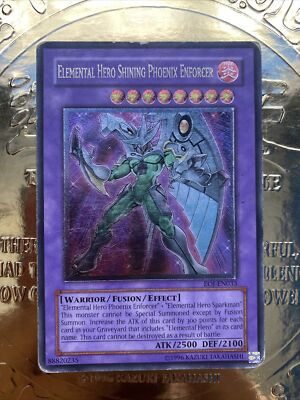 Elemental Hero Shining Phoenix Enforcer Ultimate Rare Eoj-en033 (1)-image