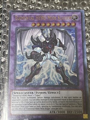 YuGiOh Elemental Hero Neos Kluger GFP2-EN003  Ultra Rare NM/M-image