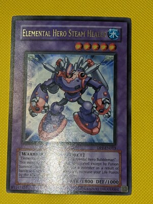Yugioh! Elemental Hero Steam Healer - DP1-EN013 - Ultra Rare - -image