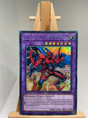 Elemental HERO Sunrise - Secret Rare Limited Edition LDS3-EN104 - NM - YuGiOh-image