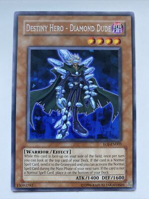 YuGiOh - Destiny Hero Diamond Dude - EOJ-EN003 - NM-image