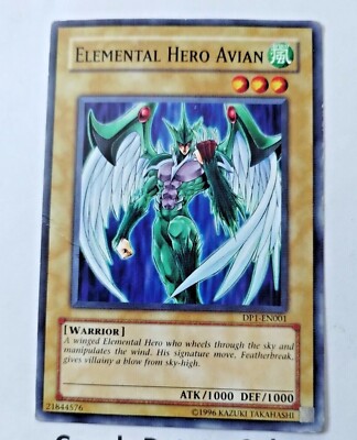 Yu-Gi-Oh Elemental Hero Avian Duelist Pack 1: Jaden Yuki DP1-EN001 1st Ed. NOS-image