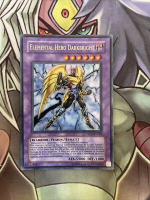 TAEV-EN042 Elemental Hero Darkbright Ultra Rare UNL Edition NM Yugioh-image
