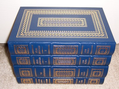 Easton Press NOVELS OF AYN RAND Atlas Shrugged Fountainhead We The Living 4 vols-image