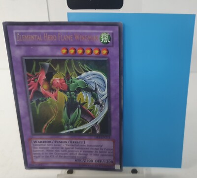 Yu-Gi-Oh! Elemental Hero Flame Wingman - DR3-EN215 - Ultra Rare-image