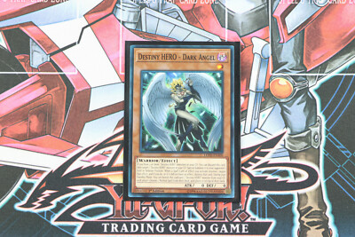 YuGiOh Destiny HERO - Dark Angel LEHD-ENA09 1st Ed Common-image