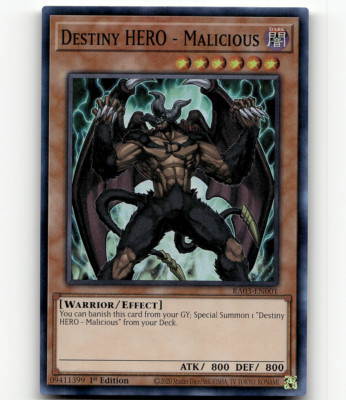 Yugioh Destiny HERO - Malicious - Quarter Century Bonanza-image