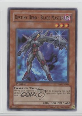 2007 Yu-Gi-Oh! Aster Phoenix 1st Edition Destiny Hero - Blade Master 0ie5-image