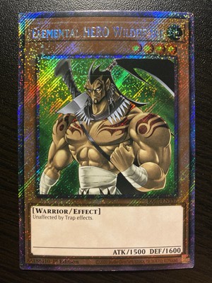 Elemental HERO Wildheart RA03-EN157 - 1st Edition - Platinum Secret Rare - VLP-image