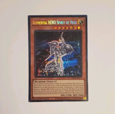 Elemental HERO Spirit of Neos Secret Rare MP23-EN117 25th Anniversary Tin-image