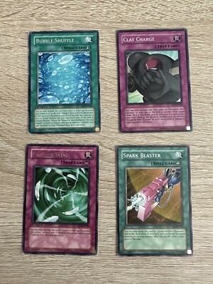 Yugioh Cards Elemental Hero Feather Clay Bubble Spark Set with Bonus Gift-image