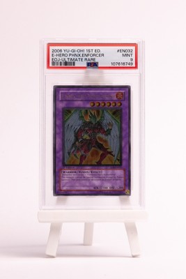 E-HERO PHOENIX ENFORCER EOJ-EN032 1st Edition Ultimate Rare PSA 9-image