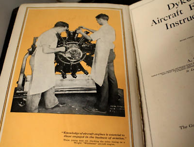 Dyke's Aircraft Engine Instructor, 1928, Fold Out Maps, Aircraft Engines-image