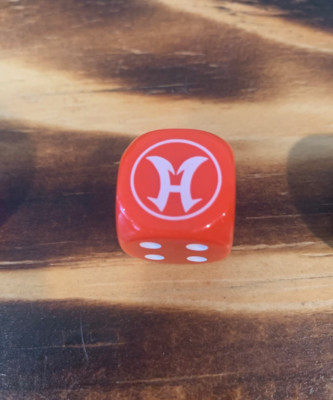 YuGiOh! Legendary Duelist Season 3 Dice- Elemental Hero Red-image