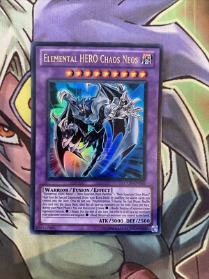 LCGX-EN065 Elemental Hero Chaos Neos Ultra Rare Unlimited Edition NM Yugioh Card-image