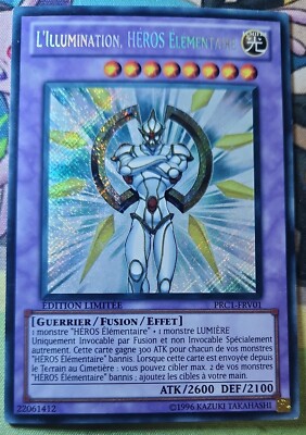 Yu-Gi-Oh! TCG Elemental HERO The Shining 2012 Premium Tin PRC1-FRV01 - FRENCH-image