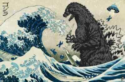 Trends Posters Godzilla Wave - 22x34
