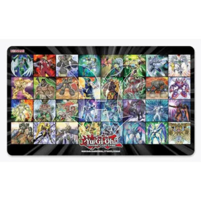 Yu-Gi-Oh! Rubberized Game Play Mat - ELEMENTAL HERO (24 x 14 inch) - New-image