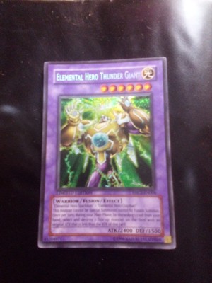 Elemental HERO Thunder Giant EHC2-EN004 Elemental Hero Collection 2 Limited...-image