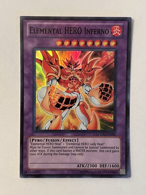 Elemental HERO Inferno LCGX-EN076 Legendary Collection 2: The Duel Academy Years-image