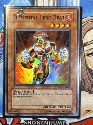 Elemental HERO Heat - PP02-EN007 - Super Rare - Unlimited Ed - NM-image