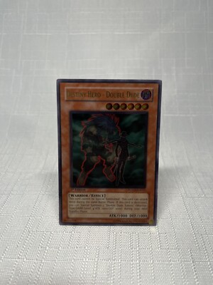 YUGIOH! Destiny Hero - Double Dude POTD-EN012 1st Edition Ultimate Rare NM #2-image