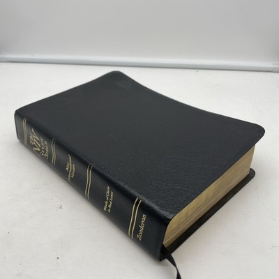 The NIV Study Bible Red Letter Edition 1995 Zondervan Black Bonded Leather-image