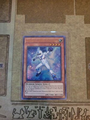 YUGIOH TCG ELEMENTAL HERO NEOS ALIUS BLAR-EN053 ULTRA 1ST EDITION -image