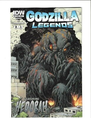 GODZILLA LEGENDS #4 CVR A MARCH 2013 IDW COVER BY ART ADAMS 10.0 GEM MINT NEW!-image