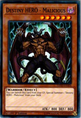 Destiny HERO - Malicious LEHD-ENA04 1st Edition Common-image