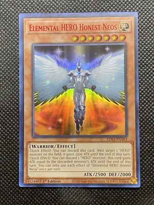 YuGiOh! - Elemental Hero Honest Neos LDS3-EN102 Ultra Rare (RED) 1st Edition NM-image