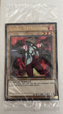 YUGIOH Elemental Hero Burstinatrix LART-EN041 Ultra Rare  Limited Edition SEALED-image