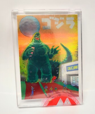 Godzilla Day 2022 ARG PFLB Store Exclusive Holofoil Trading Card Signed # (NEW )-image