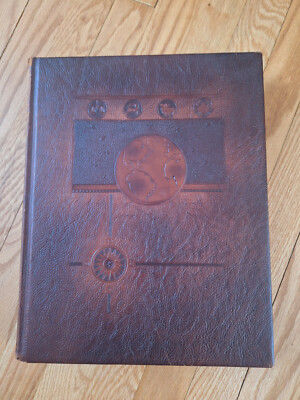 Vintage 1949 Post WWII Leather Bound  RAND MCNALLY COSMOPOLITAN WORLD ATLAS-image