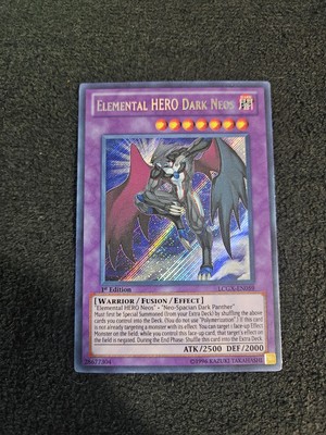 Elemental Hero Dark Neos LCGX-EN059 - Secret Rare  1st Edition  Yugioh-image