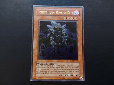 Yugioh - Destiny Hero - Diamond Dude EOJ-EN003 Ultimate Rare-image
