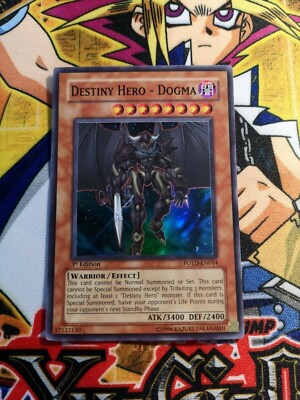 Destiny Hero – Dogma potd-en014 1st Edition (MINT - Pack Fresh) Super Yu-Gi-Oh!-image