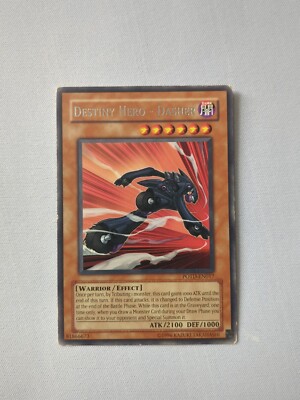 Yu-gi-oh! Destiny Hero Dasher Rare 1st Edition POTD-EN017 HP-image