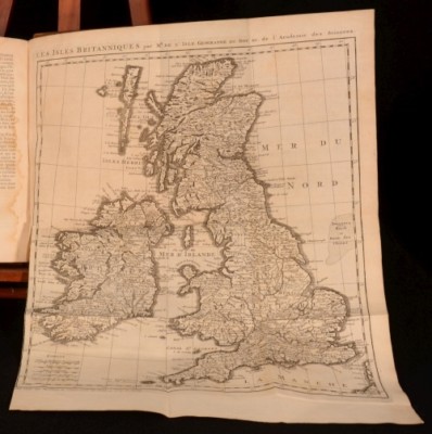 1727 10vol Histoire D'Angleterre Par Mr De Rapin Thoyras With Portraits And Maps-image