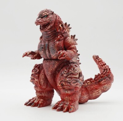 Godzilla1995 DesuGoji CORE Frog Tree GODZILLA VINYL ART Burning Red Limited ver.-image