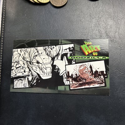 Jb16 Godzilla The Movie Supervue 1998 #49 Massive Mistake Of Science Art Of-image