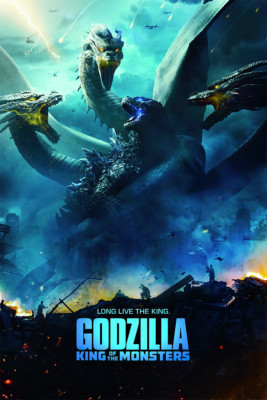 Godzilla King of Monsters Premium Movie Poster 11 x 17 or 24 x 36 Fan Gift-image