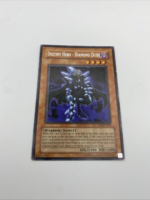 Destiny HERO - Diamond Dude eoj-en003 Unlimited Rare Yu-Gi-Oh!-image