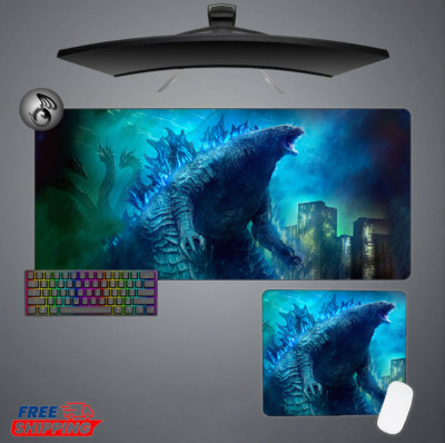 Godzilla King Of The Monsters Mouse Pad With NonSlip Rubber Base Desk Mat-image