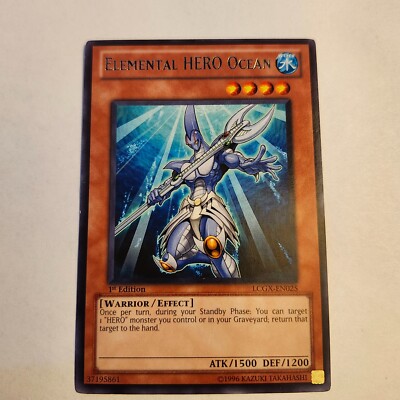 Elemental HERO Ocean LCGX-EN025 Legendary Collection 2: The Duel Academy card-image