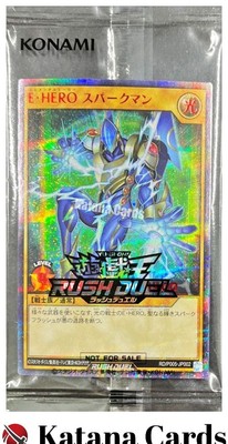 Sealed Yugioh Cards | Elemental HERO Sparkman (Rush Duel) Red Secret Rare | RD/P-image