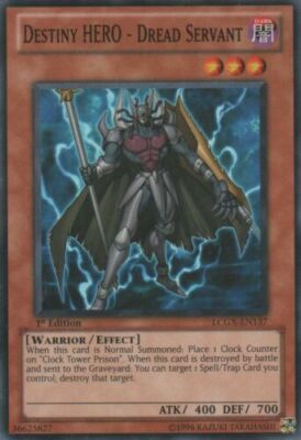 Destiny HERO - Dread Servant LCGX-EN137 1st Common -MP- Yu-Gi-Oh! DNA GAMES-image